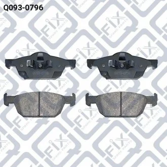 Колодки гальмові передні дискові Q-FIX Q0930796 (фото 1)