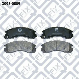 Колодки тормозов MITSUBISHI PAJERO/SIGMA 91- Q-FIX Q0930809