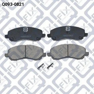 Колодки тормозов MITSUBISHI LANCER IX GALANT Q-FIX Q0930821
