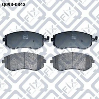 Колодки тормозов SUBARU FORESTER 02-/05-/IMP Q-FIX Q0930843