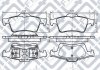 Комплект задних тормозных колодок. Q-FIX Q0930883 (фото 3)