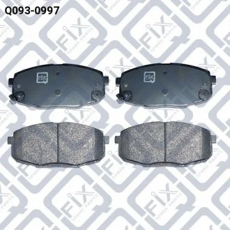 Тормозной накладки Q-FIX Q0930997