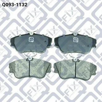 Колодки тормозные передние Q-FIX Q0931132