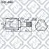 ШРКШ ВНУТРІШ L (К-Т) TOYOTA CAMRY ACV30/MCV30 2001-2 Q-FIX Q1310381 (фото 2)