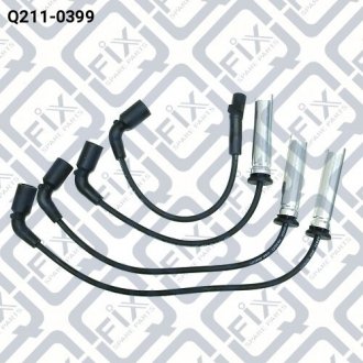 Комплект проводов зажигания Q-FIX Q2110399 (фото 1)