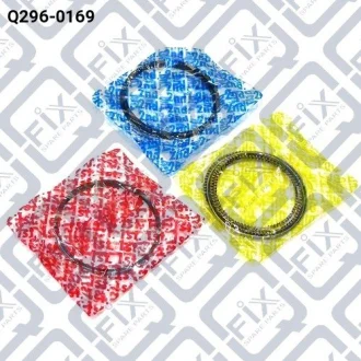 Кільця поршневі Q-FIX Q296-0169