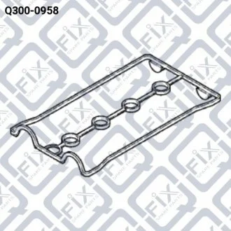 Прокладка кришки клапанів Q-FIX Q3000958