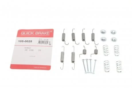 Рем-кт задніх колодок LACETTI QUICK BRAKE 105-0025