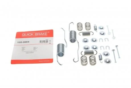 Комплект для монтажу гальмівних колодок QUICK BRAKE 105-0684
