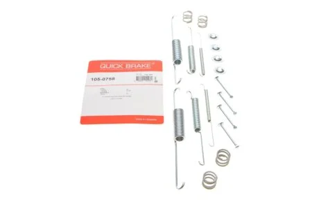 Р/к барабанних гальм. колодок QUICK BRAKE 105-0758