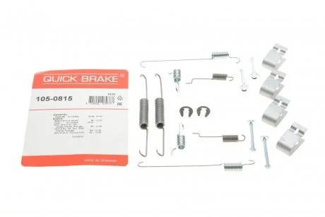 Р/к барабанних гальм. колодок QUICK BRAKE 105-0815