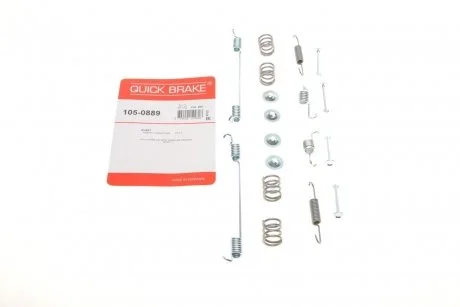 Р/к барабанных тормозов. колодок QUICK BRAKE 105-0889