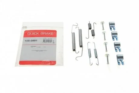 Р/к барабанних гальм. колодок QUICK BRAKE 105-0891