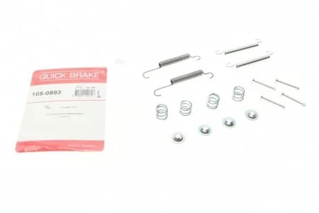 Р/к барабанных тормозов. колодок QUICK BRAKE 105-0893