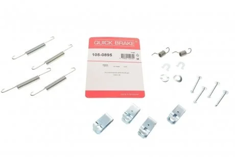 Р/к барабанных тормозов. колодок QUICK BRAKE 105-0895