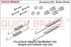 Комплект для монтажу гальмівних колодок QUICK BRAKE 105-0896 (фото 2)