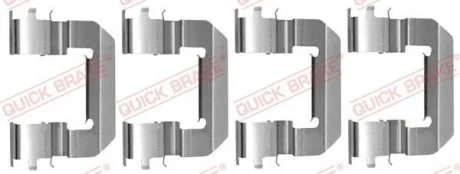 ZEST. MONTA?OWY KLOCK?W HAMULC. KIA CEED 11- QUICK BRAKE 109-0014