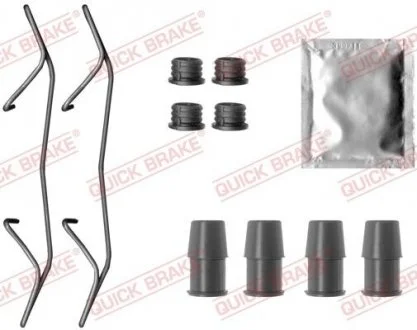 Монтажний компл.,гальм.колодки QUICK BRAKE 109-0075