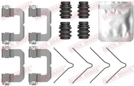 Фото монтажний компл.,гальм.колодки QUICK BRAKE 109-0099 Монтажний компл.,гальм.колодки QUICK BRAKE 109-0099