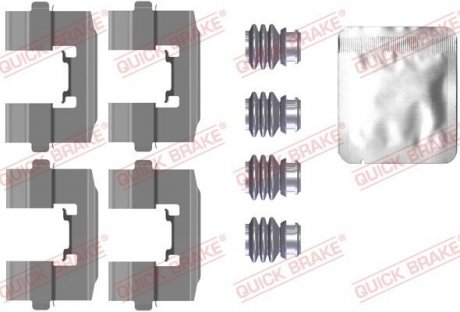 ZEST. MONTA?OWY KLOCK?W HAMULC. FORD FIESTA 08- QUICK BRAKE 109-0115