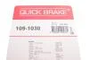 Р/к дискових гальм. колодок QUICK BRAKE 109-1030 (фото 2)