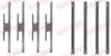 109-1072 QUICK BRAKE Планка супорта прижимна Кількість комплектуючих - 8 шт 109-1072