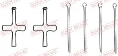 Фото монтажний компл.,гальм.колодки QUICK BRAKE 109-1099 Монтажний компл.,гальм.колодки QUICK BRAKE 109-1099