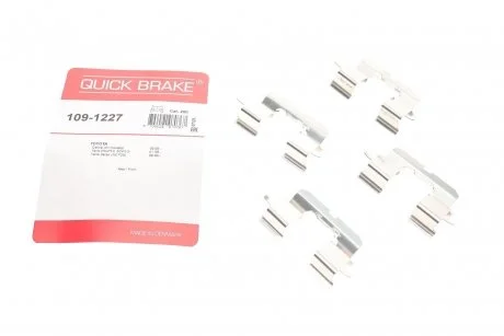 Монтажный компл.,тормоз.колодки QUICK BRAKE 109-1227