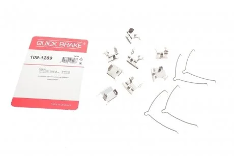 Монтажний компл.,гальм.колодки QUICK BRAKE 109-1289