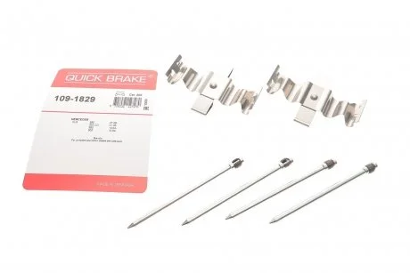Монтажный компл.,тормоз.колодки QUICK BRAKE 109-1829