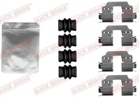 Монтажний компл.,гальм.колодки QUICK BRAKE 109-1881