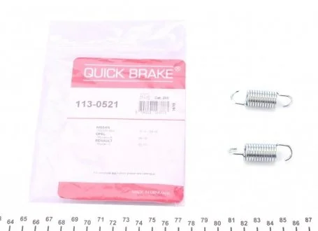 Пружини супорта QUICK BRAKE 113-0521