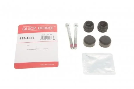 Ремкомплект гальмівного суппорта QUICK BRAKE 113-1386