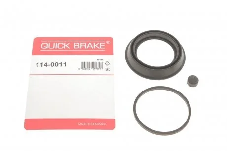Ремкомплект гальмівного супорта, AUDI, BMW, CHRYSLER, CITROËN, FIAT, FORD, HONDA, JEEP, LANCIA, MAZD QUICK BRAKE 114-0011