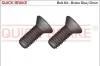 Болты крепления тормозов. дисков QUICK BRAKE 11676K (фото 1)