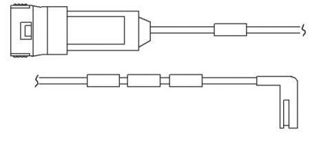 Наконечник тормозной трубки M 12 x 1 QUICK BRAKE B