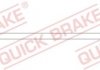 Датчик зносу гальмівних колодок Кількість комплектуючих - 1 шт QUICK BRAKE WS 0148 A (фото 1)