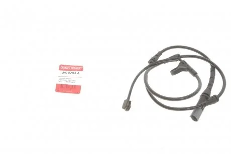 Датчик зносу колодок гальмо. BMW X5 xDrive 40d (07-) QUICK BRAKE WS 0284 A