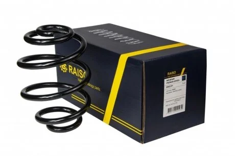 Фото 1 - пружина задня Lanos 97- (232*13,3*154) RAISO SR023TP Пружина задня Lanos 97- (232*13,3*154) RAISO SR023TP (фото 1)