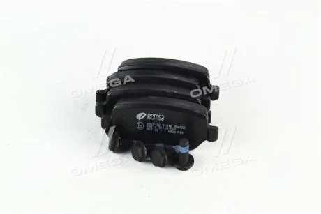 Гальмівні колодки дискові зад. Opel Astra G 98-, Meriva 03- REMSA 0957 02