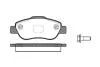 Гальмівні колодки перед Fiat Panda 03-12 1100.00