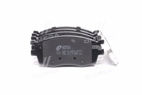 Тормозные колодки дисковые перед. Hyundai Accent 1.4/1.6/Kia Rio II 1.4/1.6 05- REMSA 1208 02