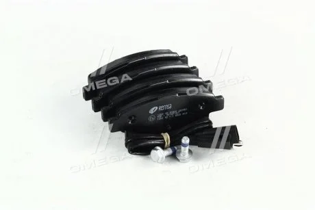 Тормозные колодки дисковые зад. Ford Transit 2,2-2,4 TDCI 06- REMSA 1252 02