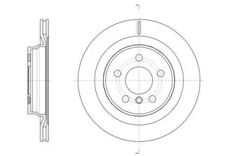 BMW Диск гальмівний задній 1/F40, X1/F48 REMSA 61632.10