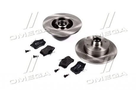 Фото 1 - комплект тормозной задн. SEAT CORDOBA, TOLEDO 01/91-10/99,VW GOLF 08/91-09/97 REMSA 8263.02 Комплект тормозной задн. SEAT CORDOBA, TOLEDO 01/91-10/99,VW GOLF 08/91-09/97 REMSA 8263.02 (фото 1)