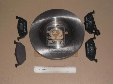 Комплект тормозной передн. AUDI A3 96-;SEAT TOLEDO 98-;SKODA FABIA 99-,OCTAVIA REMSA 8633.01