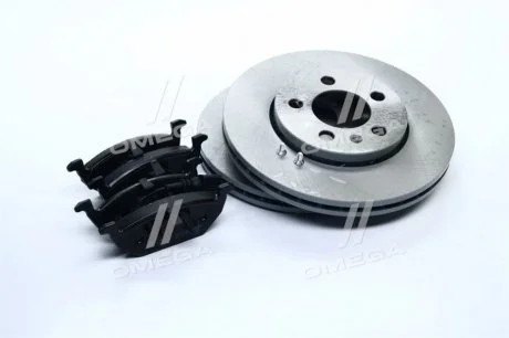 Комплект тормозной передн. SKODA ROOMSTER, OCTAVIA -10,VW POLO 09-,GOLF IV REMSA 8633.09