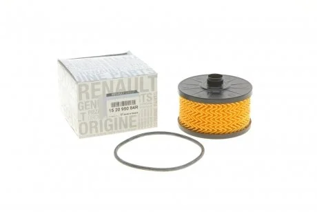 Фільтр масляний 1,2i Logan II, Dokker, Lodgy, Captur, Clio IV, Megane III, Kangoo II RENAULT 152095084R