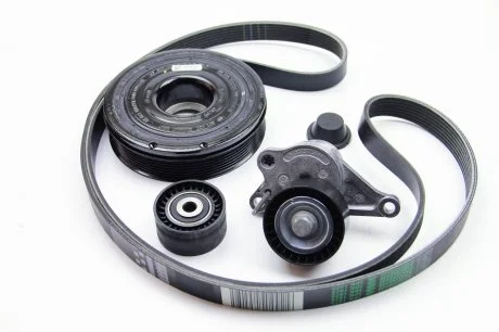 Комплект ремня генератора LAGUNA II/III 2.0DCI M9R (7PK1975) со шкивом RENAULT 77 01 477 344