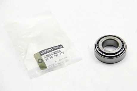 Підшипник КПП 25x52x16.25 Master/Movano/Trafic/Vivaro RENAULT 8200197478